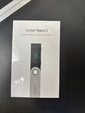 edge Ledger Nano S Hardware Wallet - White/Silver